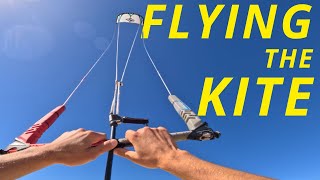 How to FLY a Kitesurfing Kite  Learn to Kitesurf Ep 5 [upl. by Sinclare177]