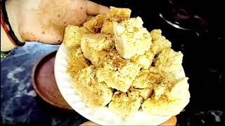 Mysore Pak दिवाली इसपेसल मिठाई मैसूर पाक with dry fruits 👌👌😊😊 [upl. by Eloc]