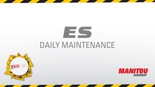 Manitou  Warehousing  ES  Daily Maintenance [upl. by Yelkcub]