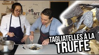 Tagliatelles à la Truffe  Une recette qui vous régalera   Les Apprentis Chefs [upl. by Kiernan]