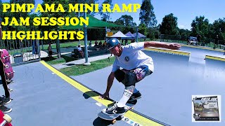 OL MAN SKATEBOARD RIDERS OMSR  PIMPAMA MINI RAMP  HIGHLIGHTS  PUSH BY PUSH [upl. by Ettenowtna]