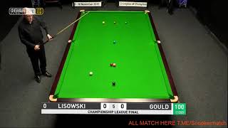 Martin Gould vs Jack Lisowski FULL MATCH  FINAL MATCH [upl. by Eiliab]