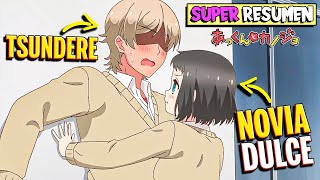 🥶EL PROTA TSUNDERE que estaba LOQUITO por su NOVIA KAWAI🦄 AKKUN TO KANOJO SUPER RESUMEN [upl. by Mickelson]