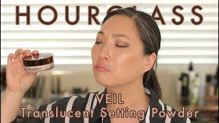 HOURGLASS Veil Translucent Setting Powder WearTest amp Review [upl. by Infeld]