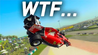 The F1 Game With The Funniest Crash Physics [upl. by Eraste522]