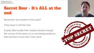 NCEA English Cracking Unfamiliar Poetry [upl. by Mcmahon]