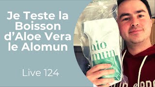 Je Teste la Boisson d’Aloe Vera Alomun [upl. by Eelyam]