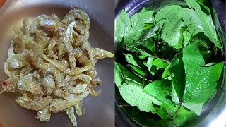 How to Make Endu Royyalu Gongura Curry in Telugu [upl. by Ytirehc]