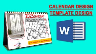 Calendar design template Design  How to make simple calendar design [upl. by Analra]