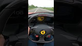 POV  Ferrari F8 Launch Control amp Pull  Fully Stock  shorts youtubeshorts ferrari exhaust [upl. by Assenev601]