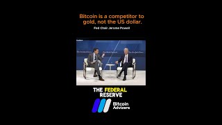 BREAKING 🇺🇸 Fed Chair Jerome Powell says Bitcoin is a competitor to gold not the US dollar [upl. by Hahnke]