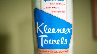 Kleenex Paper Towels Vintage TV Commercial 1960 [upl. by Almond]