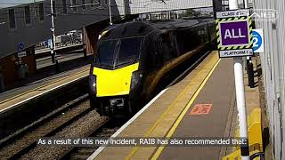 RAIB Peterborough 4 May 2023 [upl. by Narruc]