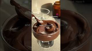 Vegan Chocolate Mousse 🤭🍫🍮mousse chocolatemousse vegandessert desserts recipes asmrfood [upl. by Belen]