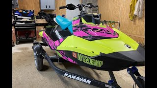 Seadoo Spark to Trixx Conversion Part 2 [upl. by Niwdog]