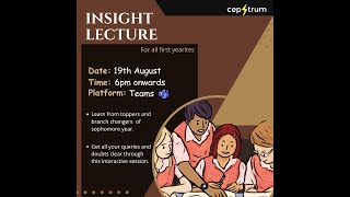 Insight Lecture 2023  Cepstrum IIT Guwahati [upl. by Odlaner]