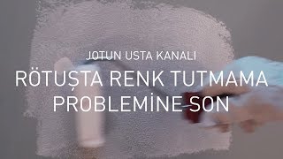 Rötuşta Yeni Boyanmış Duvar Görünümü Elde Etmenin Püf Noktaları [upl. by Tonjes]