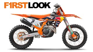 First Look  2022 KTM 450 SXF Factory Edition [upl. by Briny718]