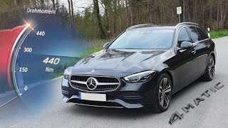 Mercedes C220d 4Matic S206 0100 kmh [upl. by Giannini269]