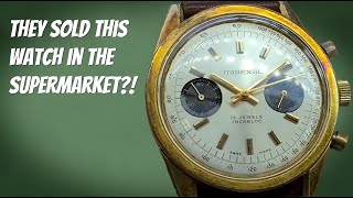 Restoring a Swiss supermarket watch [upl. by Odraude4]