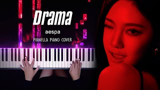 aespa  Drama  Piano Cover by Pianella Piano [upl. by Wehtta]