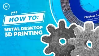 How to Succeed with 3D Printing Metal on a Desktop 3D Printer using BASF Ultrafuse 316L Filament [upl. by Nostrebor202]