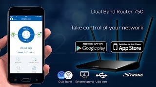 Dual Band Router 750 App EN [upl. by Suirauqram]