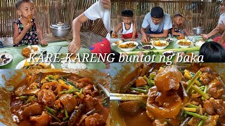 KAREKARENG buntot ng baka oxtailLutong probinsya  beef recipe [upl. by Eelnodnarb]