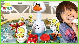 Duck Duck Goose game for kids Family Fun Game Night Egg Surprise Toys [upl. by Romine50]