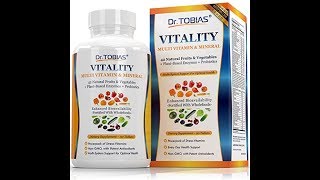 Dr Tobias Multivitamin amp Mineral Plus Enzymes review [upl. by Saihttam28]