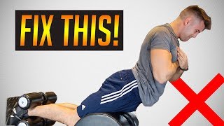 How To PROPERLY Use The Glute Hamstring Machine  GHR Made Simple [upl. by Aknahs]