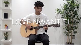 Love Nwantiti  CKay  FREE TABS Fingerstyle Guitar Cover [upl. by Elohcan]