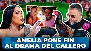 AMELIA ALCÁNTARA PONE FIN AL DRAMA DEL GALLERO Y LO DESBARATA EN VIVO [upl. by Sabanrab]