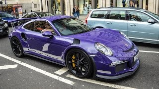 Porsche 991 GT3 RS all colours Startups and revs [upl. by Four]