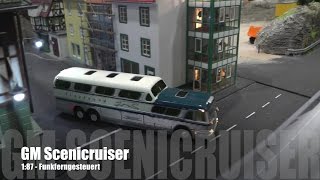 187 RC Mikromodell  GM PD4501 Scenicruiser Greyhound  Funkferngesteuert  Radio Control [upl. by Fagin831]