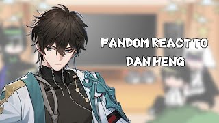 《Fandom react to Each other》 Dan heng  Part 2 [upl. by Lyontine701]