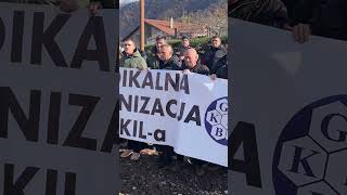 Prosvjedi u Jablanici Kad će pruga jablanica [upl. by Ecnal]