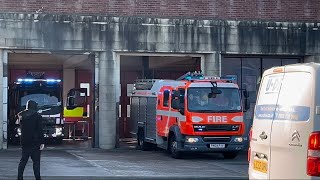 FIRST CATCHReserve  Lancashire Fire amp Rescue Service  Preston’s double turnout [upl. by Artied719]