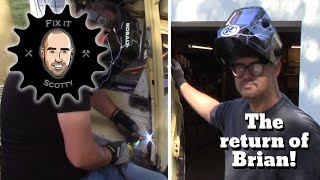 VW Bus Restoration Part 14 Brian is back and metal patches are done [upl. by Vilberg]