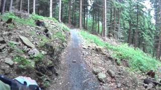 Single Track  Czerniawska Kopa Czarny Potok 20150715 [upl. by Eiroc]