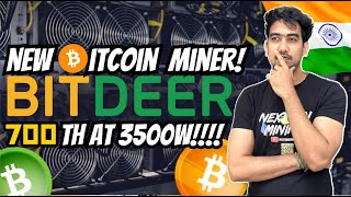 MOST POWERFUL BITCOIN MINER BitDEER SEALMINER🔥 Crypto Mining India 🚀 bitcoinmining btc bitcoin [upl. by Nymsaj]