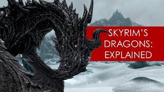 Dragon origins in Skyrim THEORY  Alduin l Akatosh l Elder Scrolls l Skyrim [upl. by Rickart]