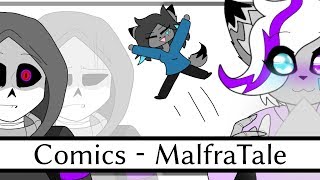 Comics lil compilation  AU MalfraTale [upl. by Llewol158]