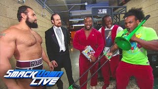 Are The New Day celebrating Rusev Day SmackDown LIVE Oct 17 2017 [upl. by Nidnerb]