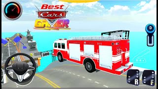 emergency car stunt Mega Ramp crash Car Stunt androidgameplay gamingvideos shortsfeed [upl. by Pelag]