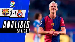 BARCELONA vs ESPANYOL 31  LA LIGA 2024  ANALISIS del PARTIDO [upl. by Olimreh]