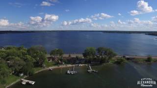 Summer in Alexandria MN  Lakes Area Drone Footage [upl. by Ymrots]