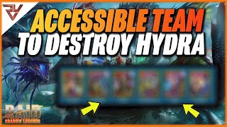 EASY 3 BILLION DAMAGE WITH THIS ACCESSIBLE HYDRA TEAM  RAID SHADOW LEGENDS ENG [upl. by Adli]