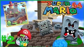 Super Mario 64  La Tour Des Thwomp Esclavé  Ep 2 [upl. by Enyawal]