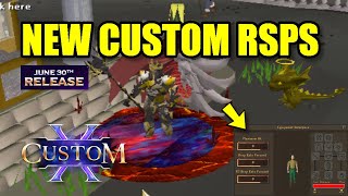 CustomX RSPS New Custom RSPS Releasing this Sunday Server Showcase amp 100 Giveaway [upl. by Xylon310]